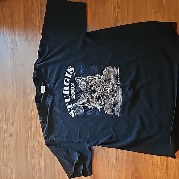 American Biker Other - Sturgis 2002 Black Hills Rally T-shirt -  size XL